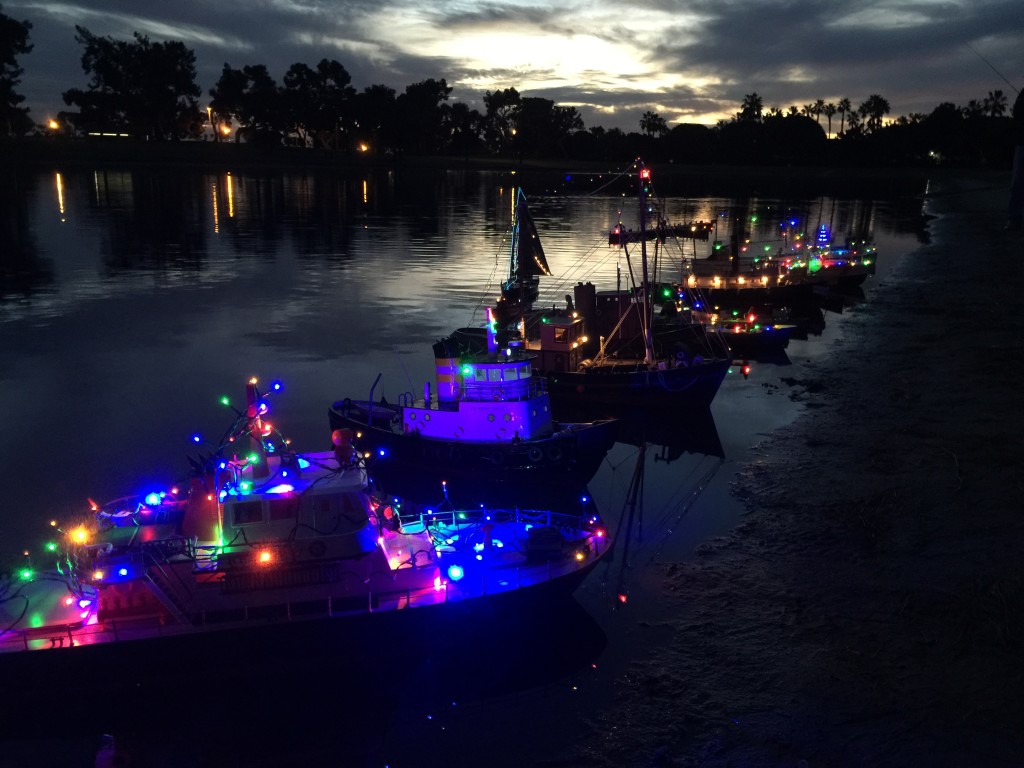 mini Parade of Lights at San Diego Model Boat Pond (7) San Diego